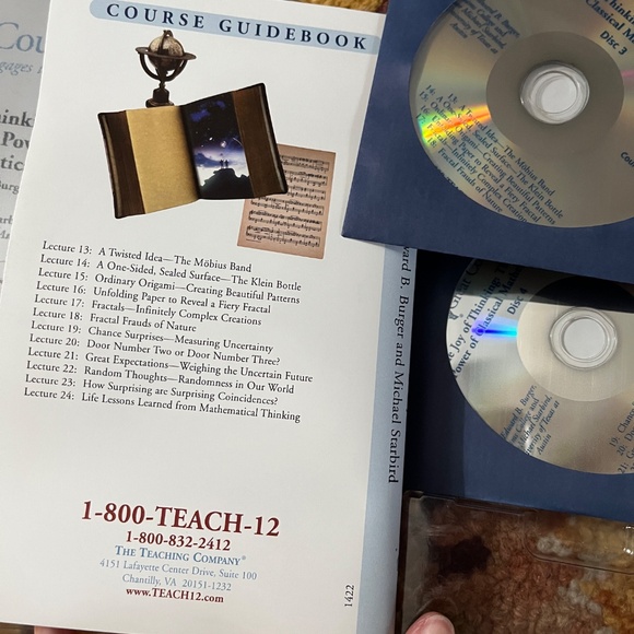 Great Courses DVDs - The Joy of Thinking - Picture 5 of 5